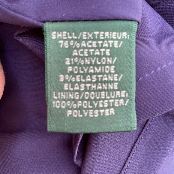 Lauren Sz12 Special Occasion Dress Navy - Picture 7 of 7